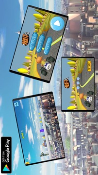 Upin and twin car游戏截图4