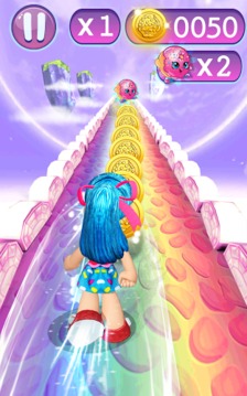 Subway Blue Shopkins Run游戏截图1