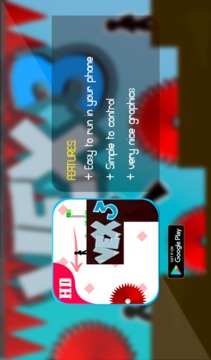 Vexman 3 run - stickman game游戏截图2