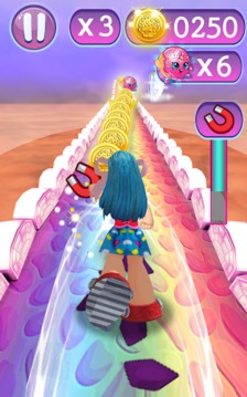 Subway Blue Shopkins Run游戏截图4