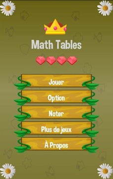 Tables de math pour enfants游戏截图1