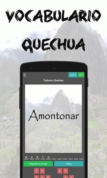 Vocabulario Quechua游戏截图3