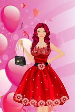 Pink Party Dress Up游戏截图5