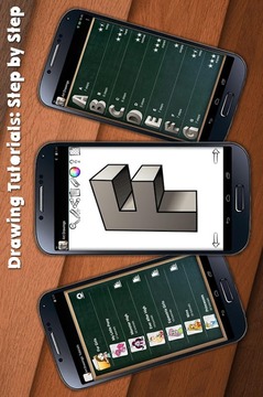 Draw 3D Letters游戏截图1