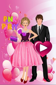 Pink Party Dress Up游戏截图2