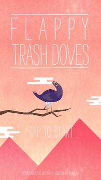 Flappy Trash Dove *️ [HD]游戏截图1