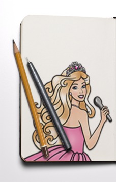 Guide to draw barbi游戏截图1