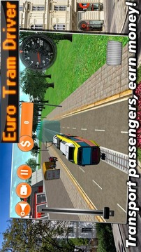 Euro Tram Driver Simulator 3D游戏截图2