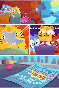 Ice Cream Cats - Pipes Puzzle游戏截图4