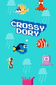 Crossy Dory - Free Jumping *游戏截图2