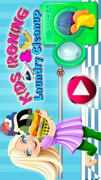 Kids Ironing & Laundry Cleanup游戏截图1