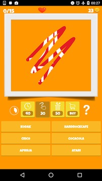 Guess Logo - Scratch it Quiz游戏截图2