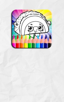 Coloring Book for Shopkins游戏截图1