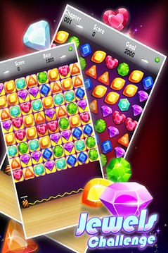 Jewels Challenge – Swipe Game游戏截图2