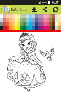 Coloring Book for Sofia游戏截图3