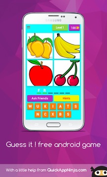 Guess it ! Free android game游戏截图1