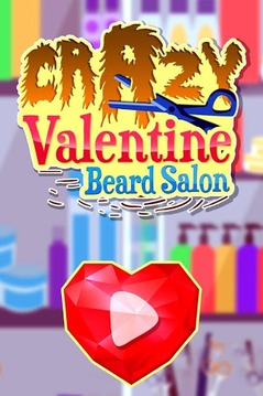 Crazy Valentine Beard Salon游戏截图1