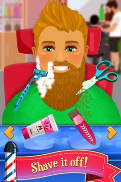 Crazy Valentine Beard Salon游戏截图3