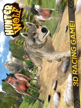 猎人 狼 - 马畜群 - Hunter Wolf游戏截图4