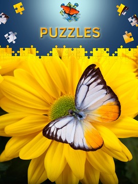 Butterfly Jigsaw Puzzles free游戏截图2