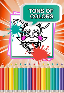 五晚FNAF着色游戏游戏截图2