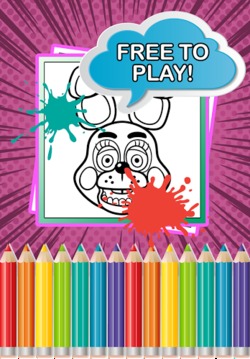 五晚FNAF着色游戏游戏截图1