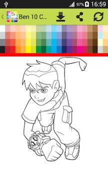Coloring Book Ben游戏截图1