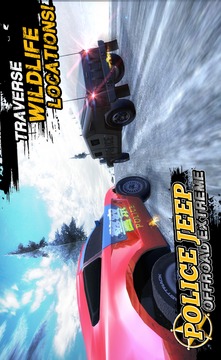 Police Jeep Offroad Extreme游戏截图3