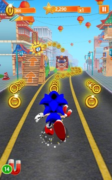 Subway Hedgehog City Run游戏截图4