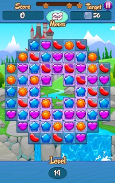 Cookie Gummy Mania Drop游戏截图2