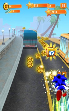 Subway Hedgehog City Run游戏截图1