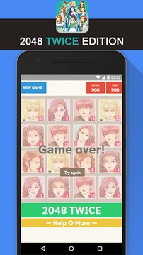 2048 TWICE KPop Game游戏截图4