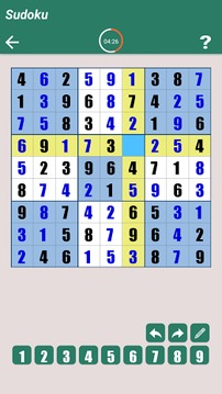 Sudoku puzzle game for free游戏截图1