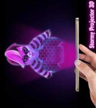 Ladybug 3D Hologram Joke游戏截图1