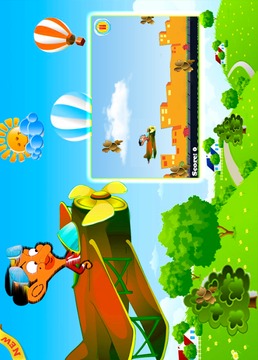mister bin flying in a plane游戏截图3