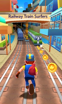 鐵路火車衝浪者游戏截图1