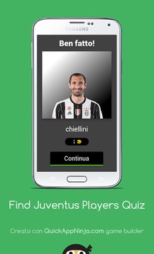 Find Juventus Players Quiz ⚽游戏截图2