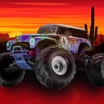 Monster Truck Climb Legend游戏截图1