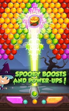 Bubble Shooter Halloween Witch游戏截图2