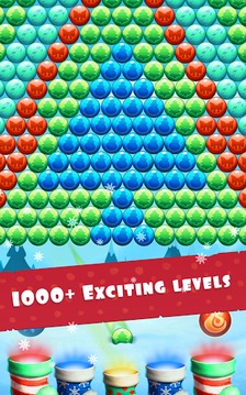 Bubble Shooter Santa游戏截图2