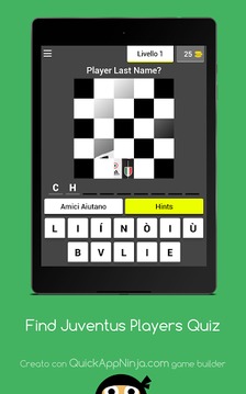 Find Juventus Players Quiz ⚽游戏截图5