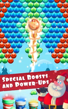 Bubble Shooter Santa游戏截图1