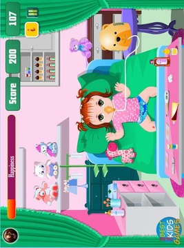 Kids Games: Baby Sick Day游戏截图1