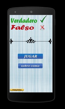 Verdadero o Falso游戏截图1