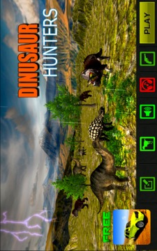 Dinosaur Hunter Free游戏截图1