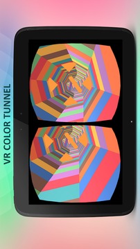 Extreme VR Space Color Tunnel游戏截图1