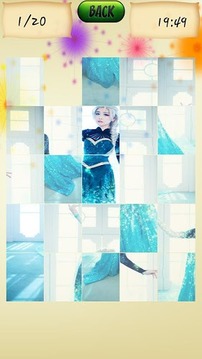 Recreat Frozen Princess Puzzle游戏截图3