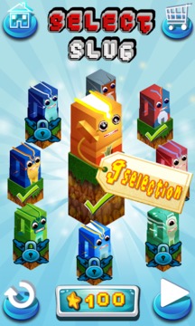 Subway Slugs Blocky Surf Dash游戏截图3