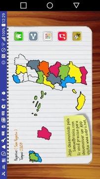 Jogo Mapa de Portugal游戏截图2