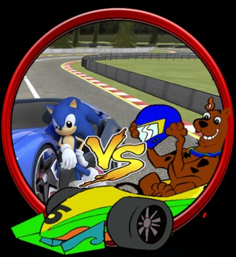 sonic vs scooby racing游戏截图2